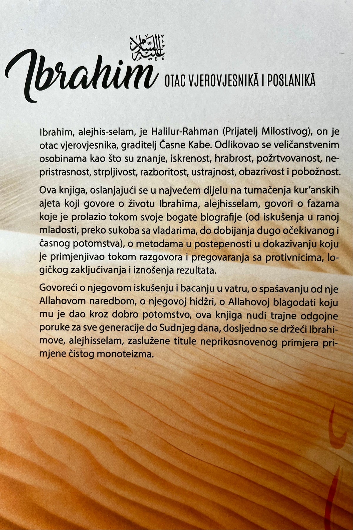 Ibrahim alejhi-selam – otac vjerovjesnika i poslanika