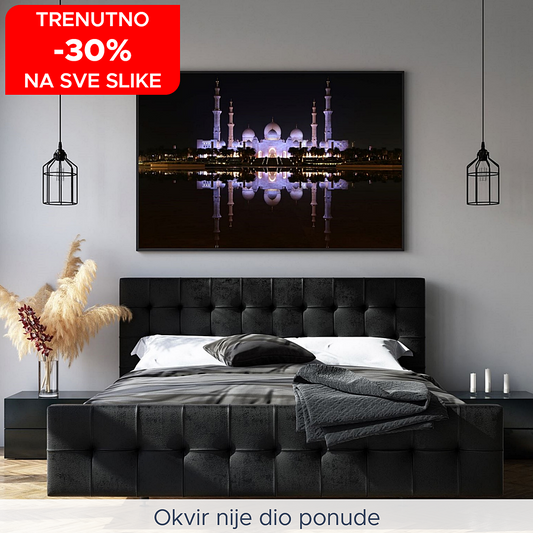 Poster - Fotografija - Džamija šeika Zajeda (Abu Dabi) noći - 21007