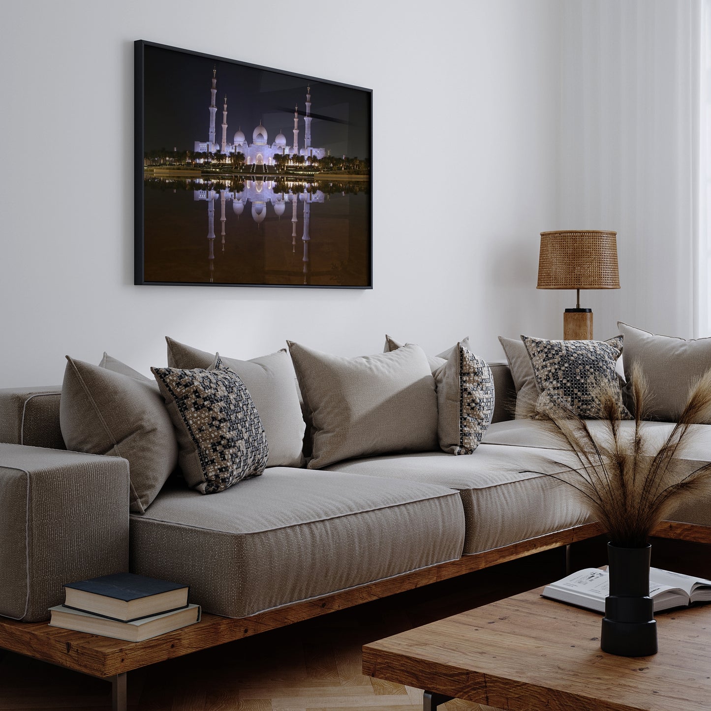 Poster - Fotografija - Džamija šeika Zajeda (Abu Dabi) noći - 21007