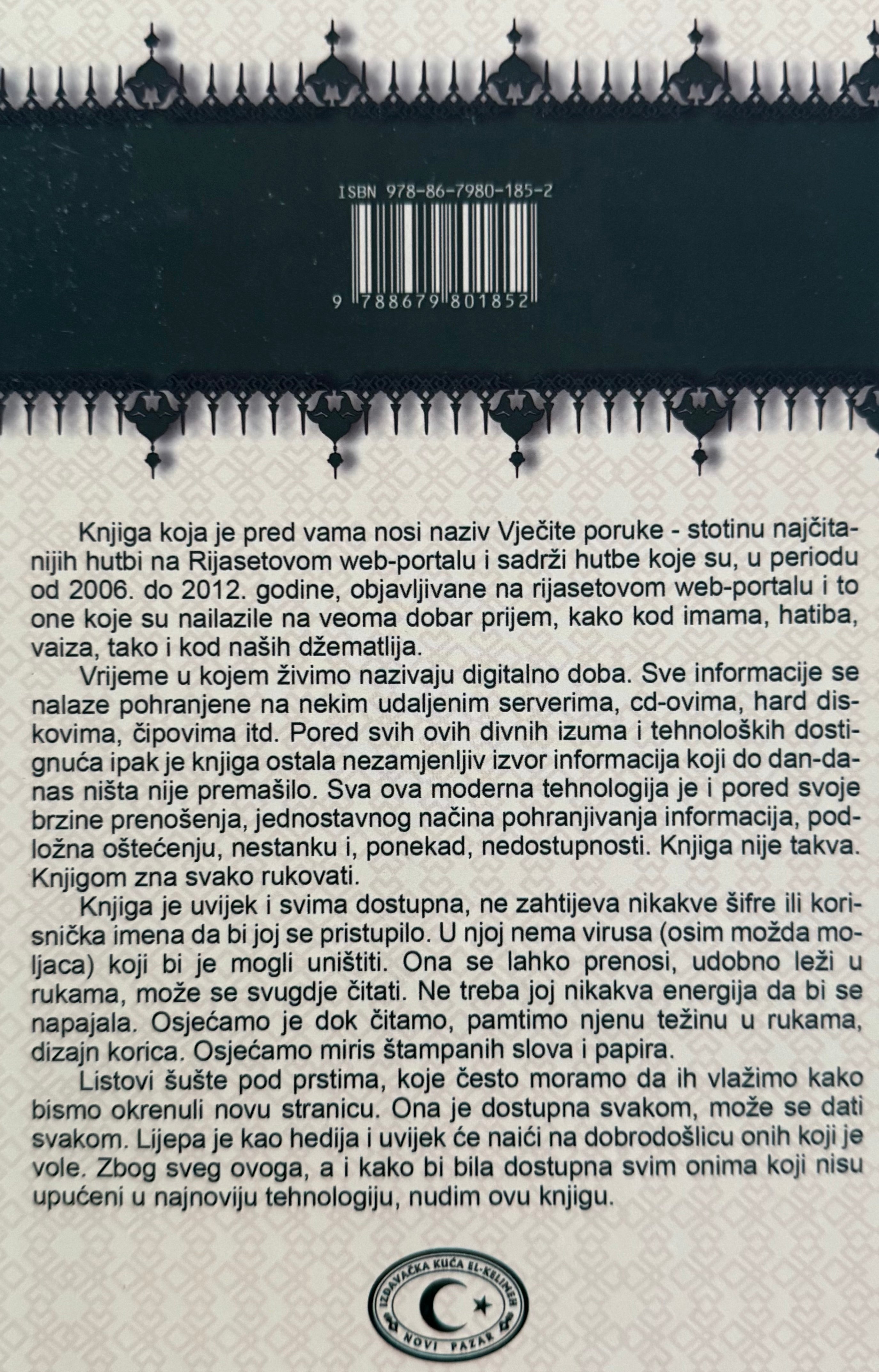Vječite poruke - 100 najčitanijih hutbi