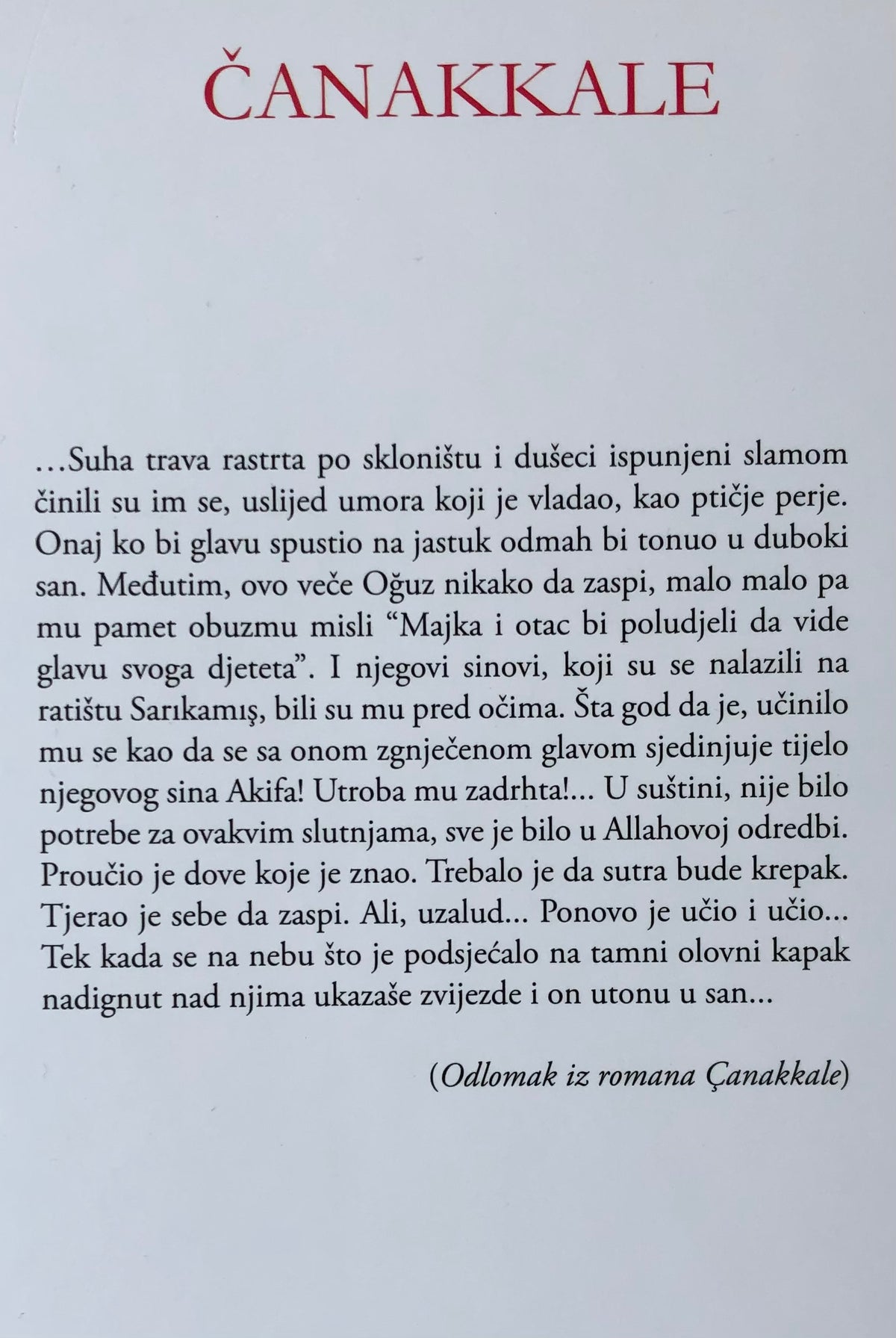 Čanakale - Bitka na Galipolju