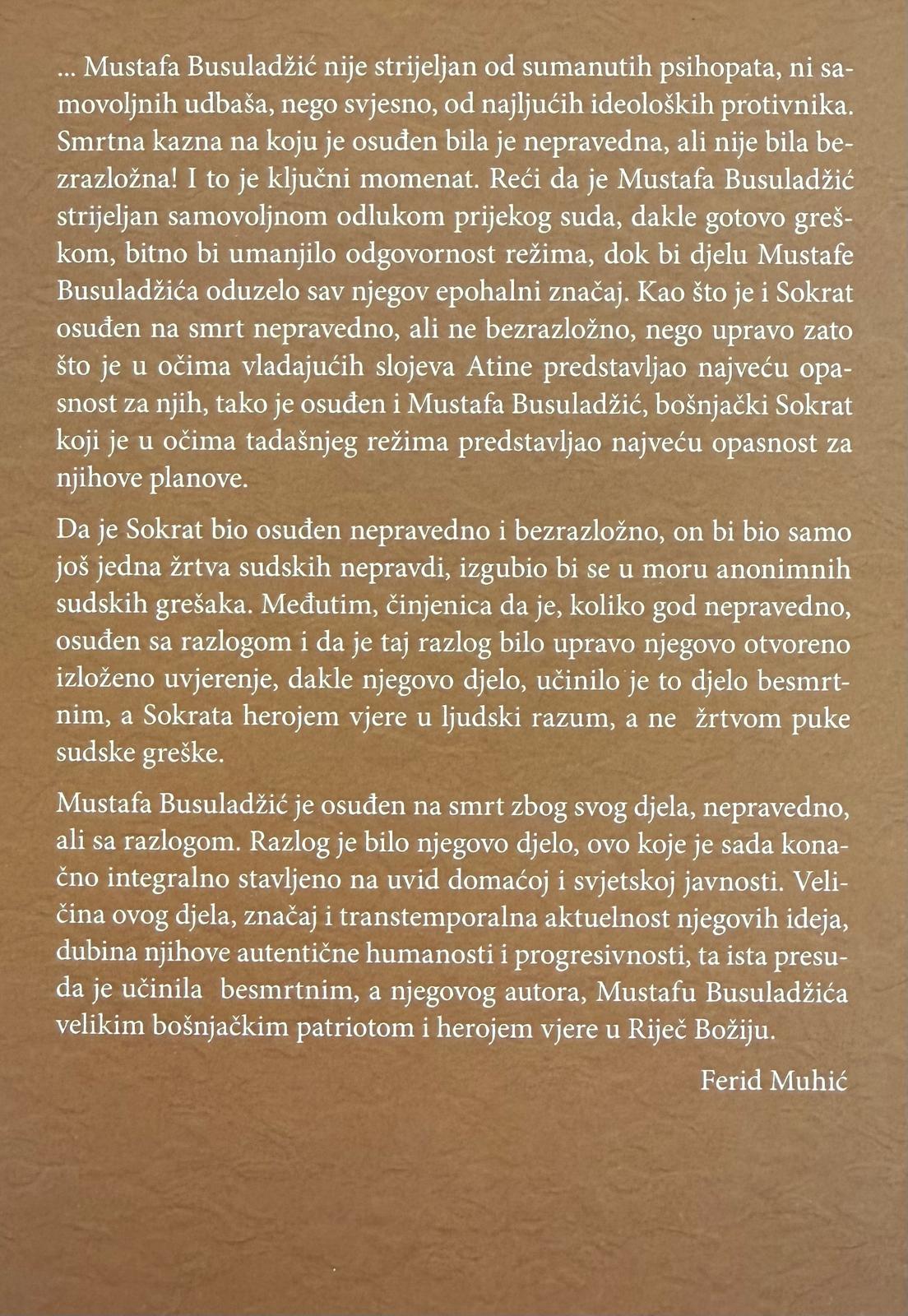 Mustafa Busuladžić - sabrani radovi 1932-1945 I-II