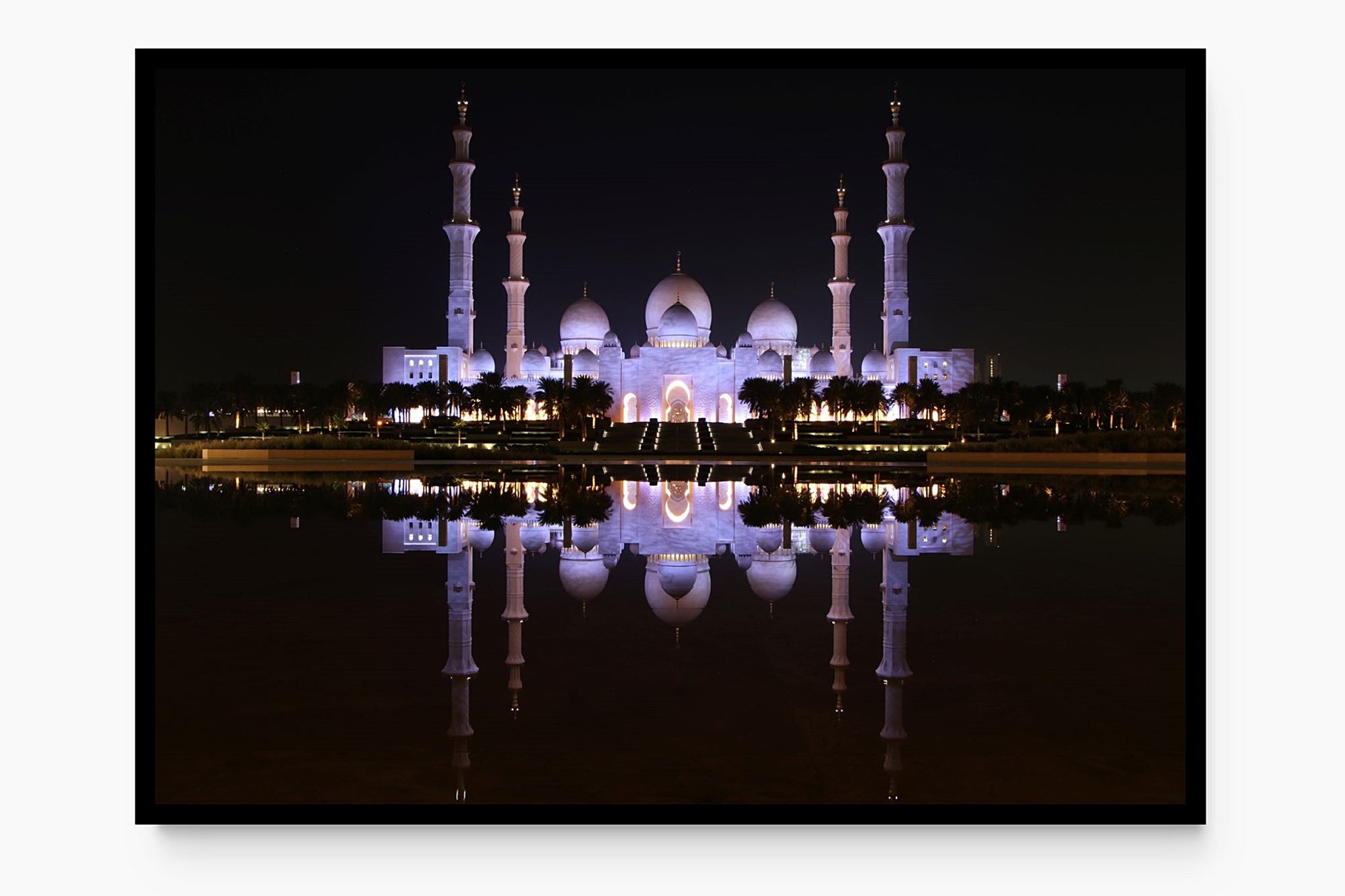Poster - Fotografija - Džamija šeika Zajeda (Abu Dabi) noći