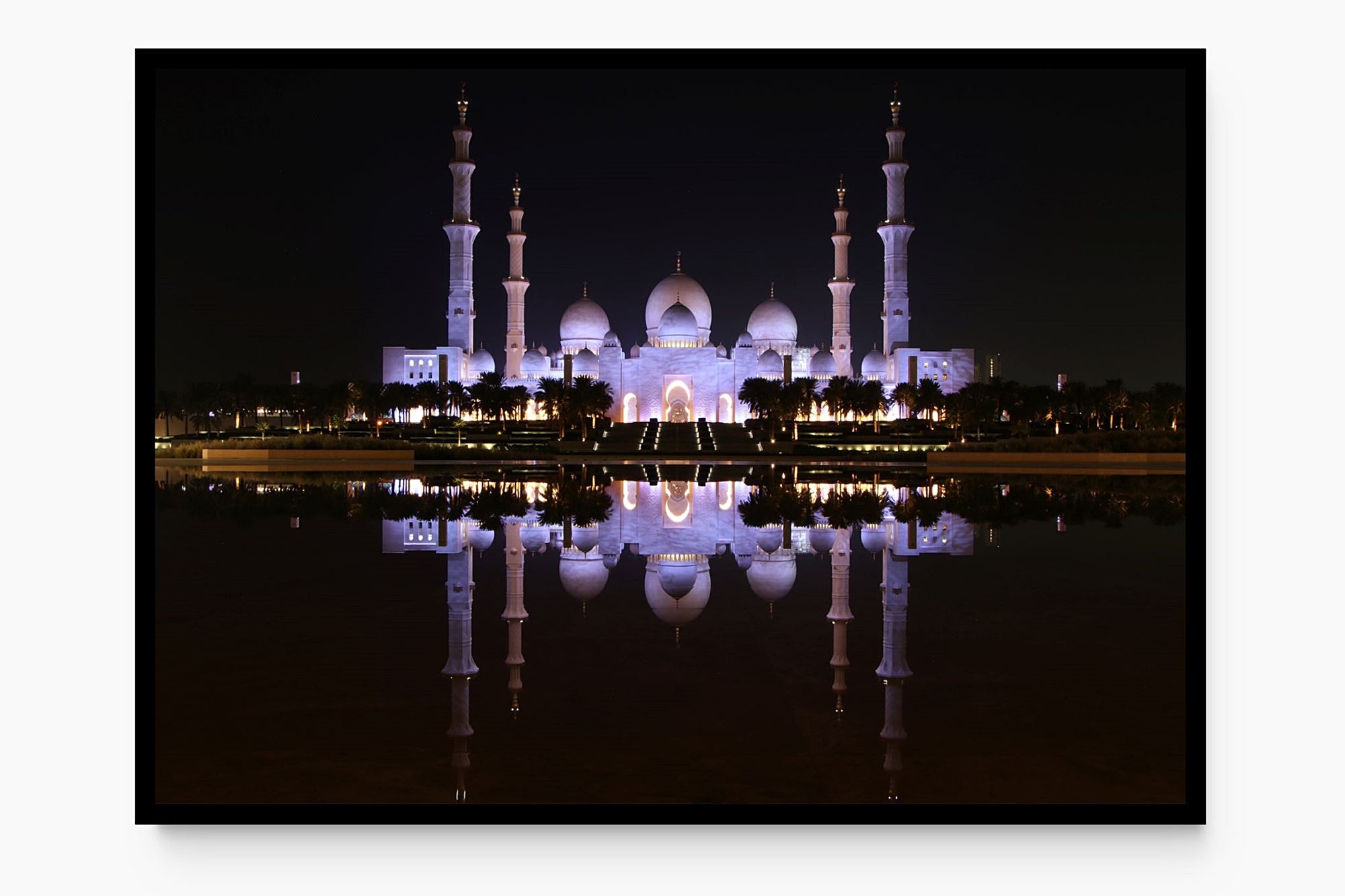 Poster - Fotografija - Džamija šeika Zajeda (Abu Dabi) noći - 21007