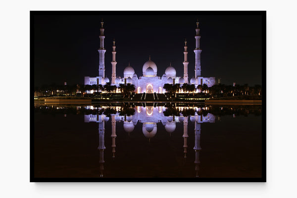 Poster - Fotografija - Džamija šeika Zajeda (Abu Dabi) noći