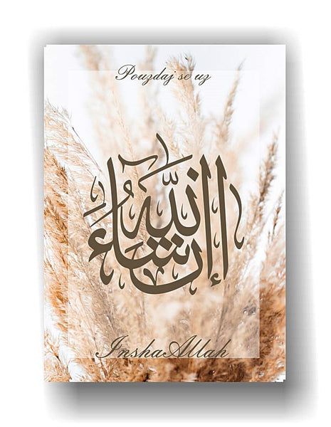 PosterSet - Kaligrafija - Bismillah - InshaAllah - Elhamdulillah 23002-2