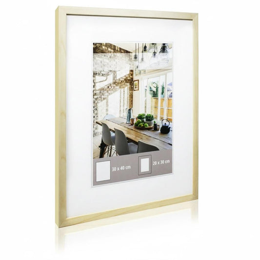 Okvir - 30x40 cm - drveni dekor - bor