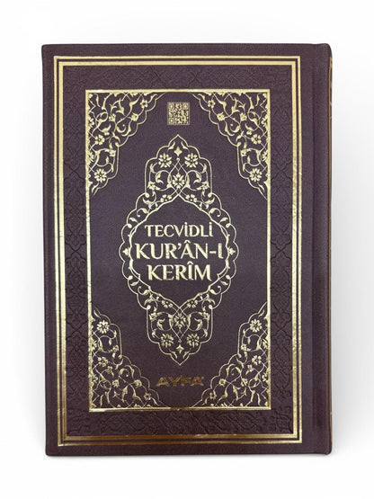 Kur'an B5 (M)- Turska štampa sa tedžvidom u farbi - QR kodovi