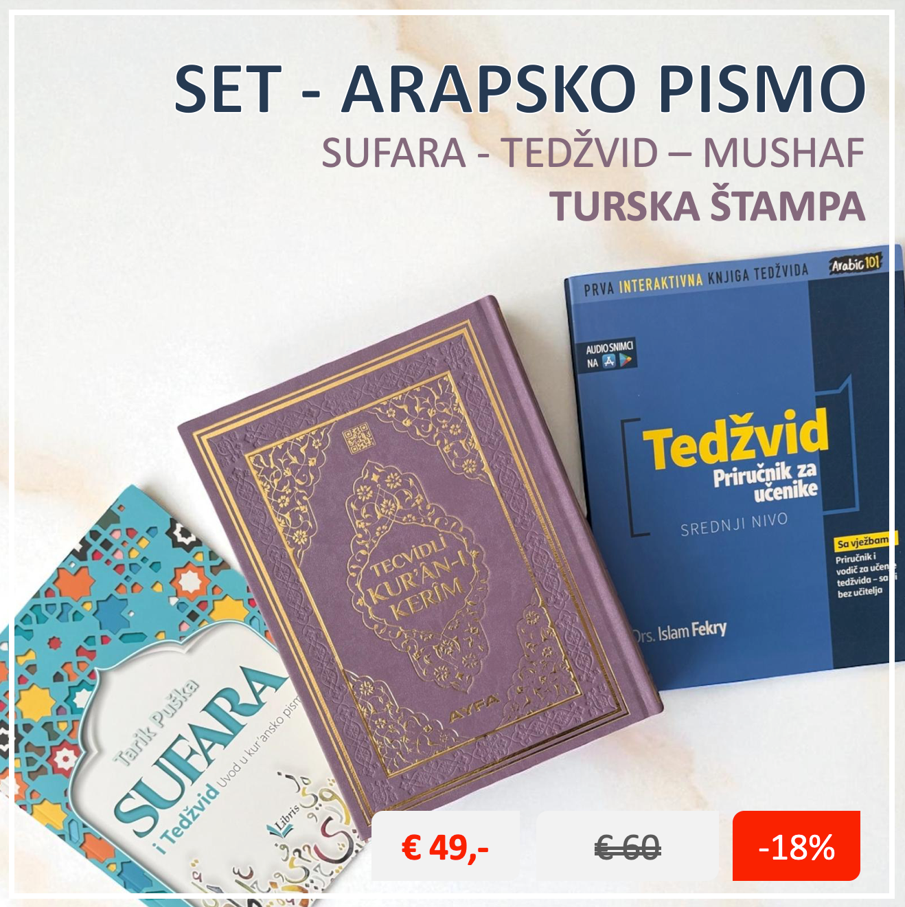 Set - arapsko pismo - turska štampa