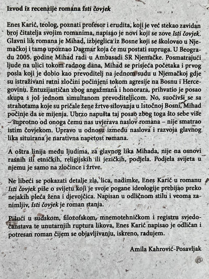Isti čovjek