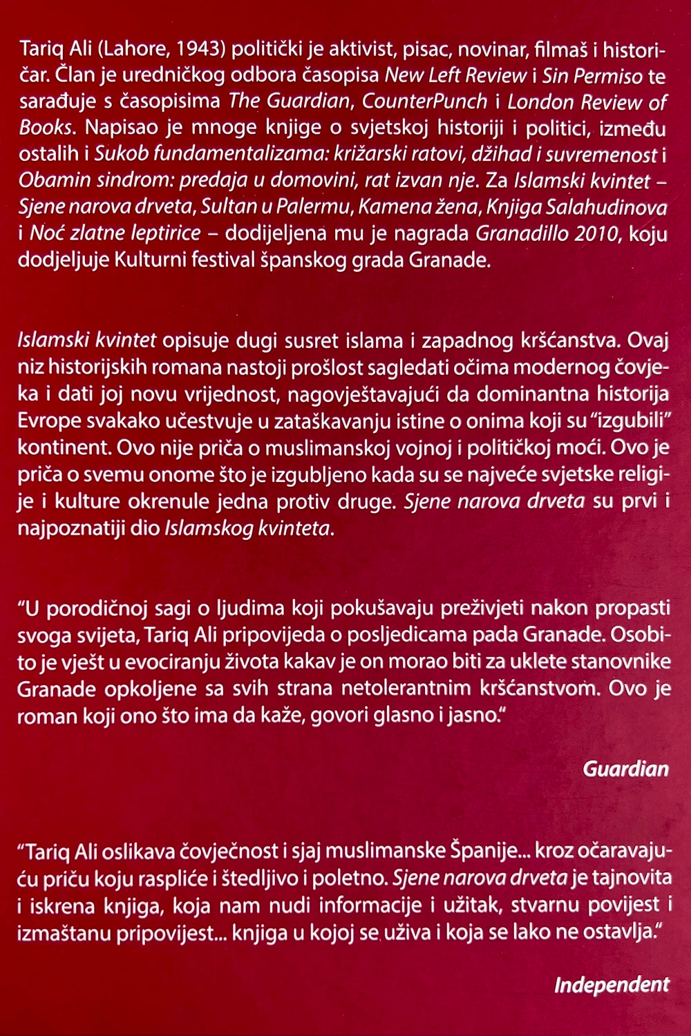 Sjene narova drveta