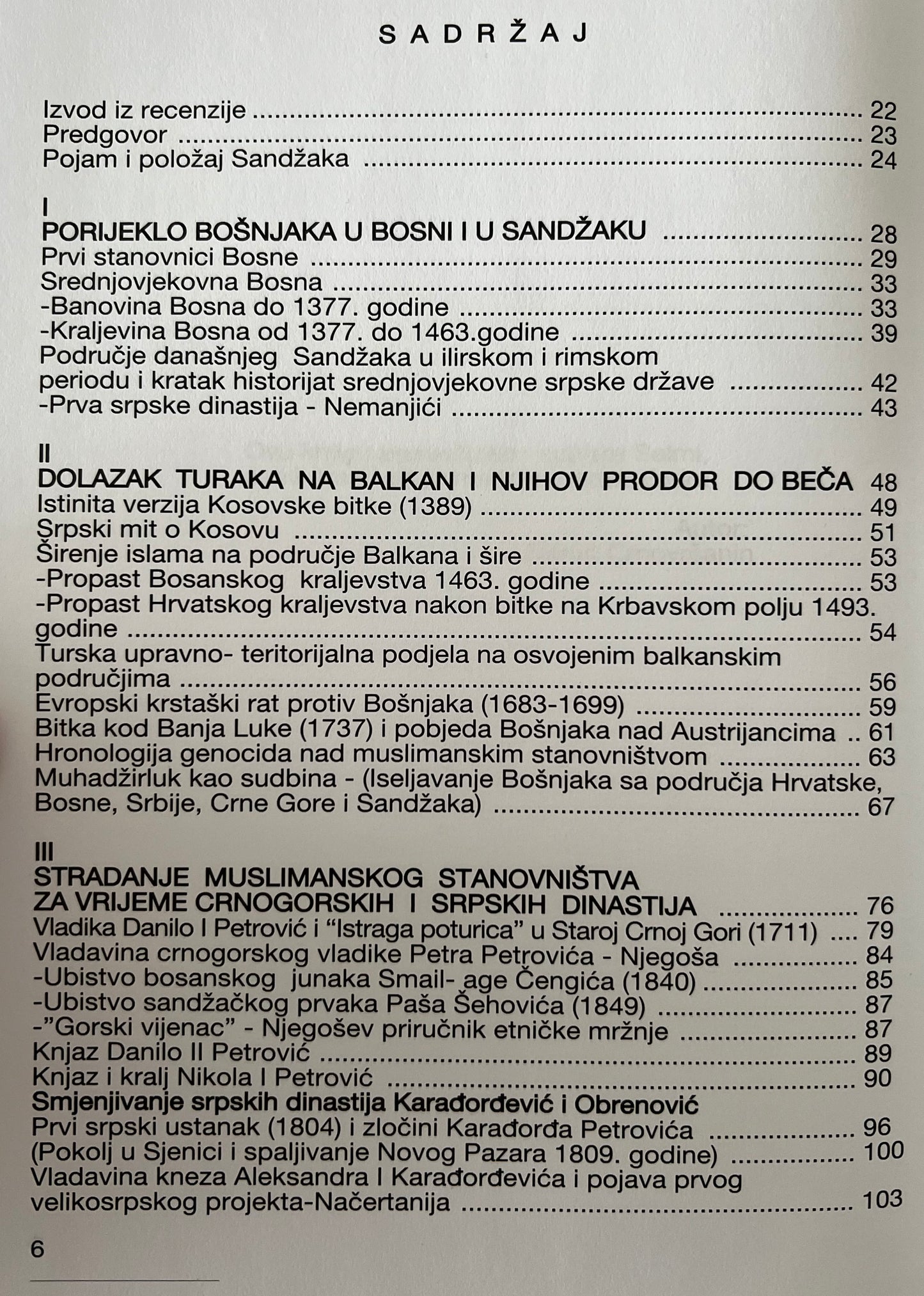 Sandžak - Porobljena zemlja