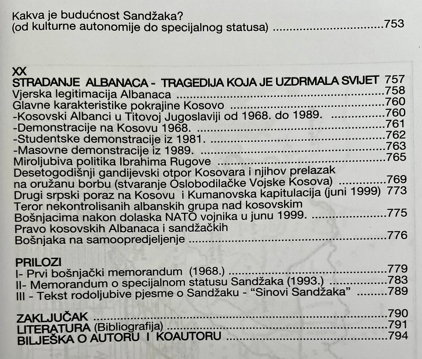 Sandžak - Porobljena zemlja