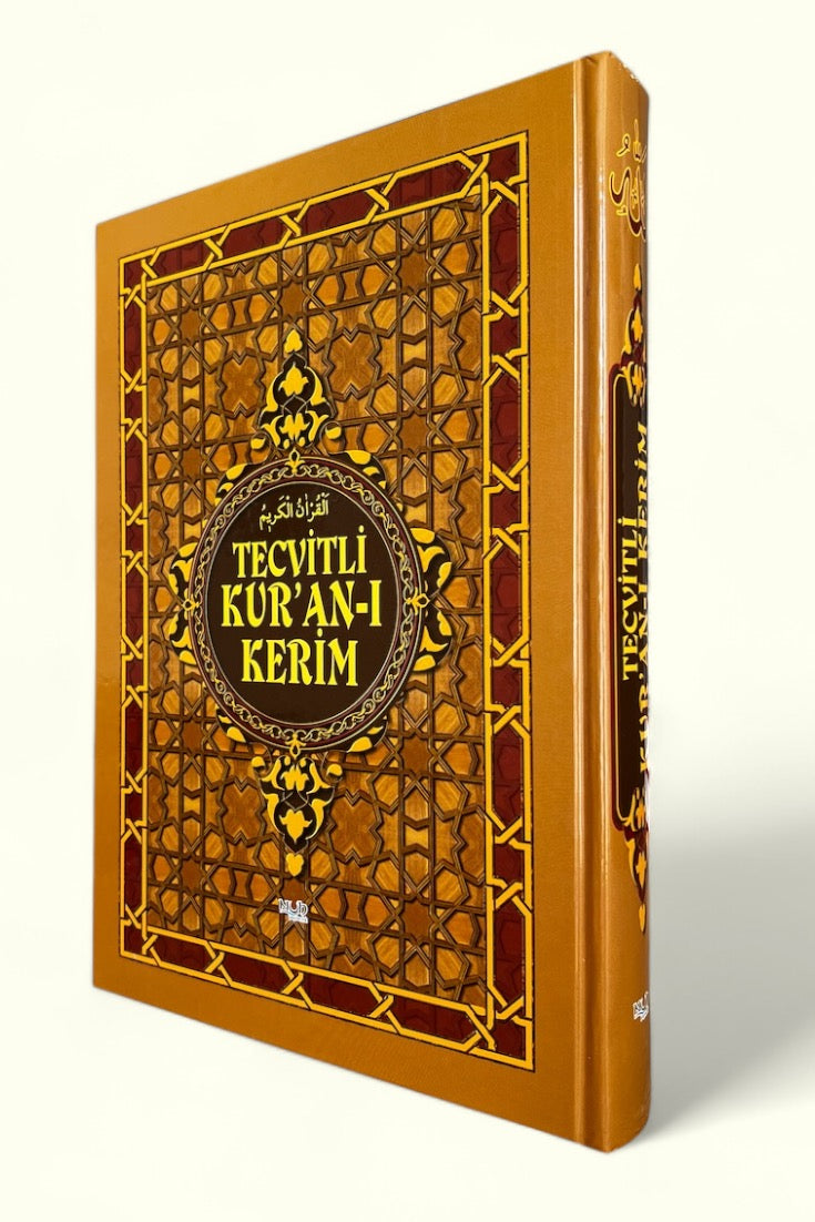 Kur'an A4 (L) - Turska štampa sa tedžvidom u farbi - QR kodovi
