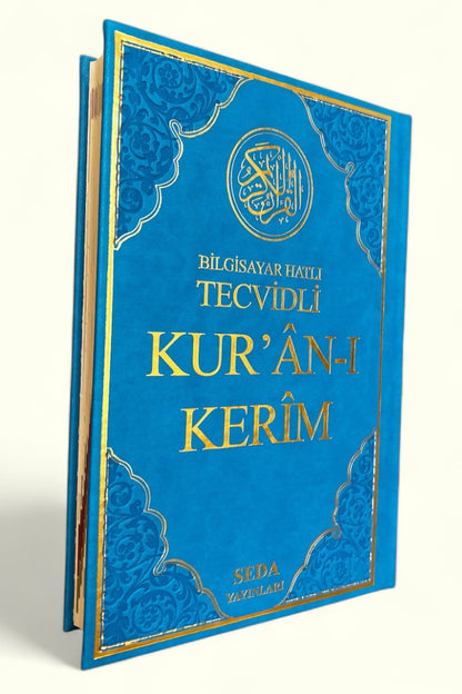 Kur'an B5 (M)- Turska štampa sa tedžvidom u farbi - QR kodovi