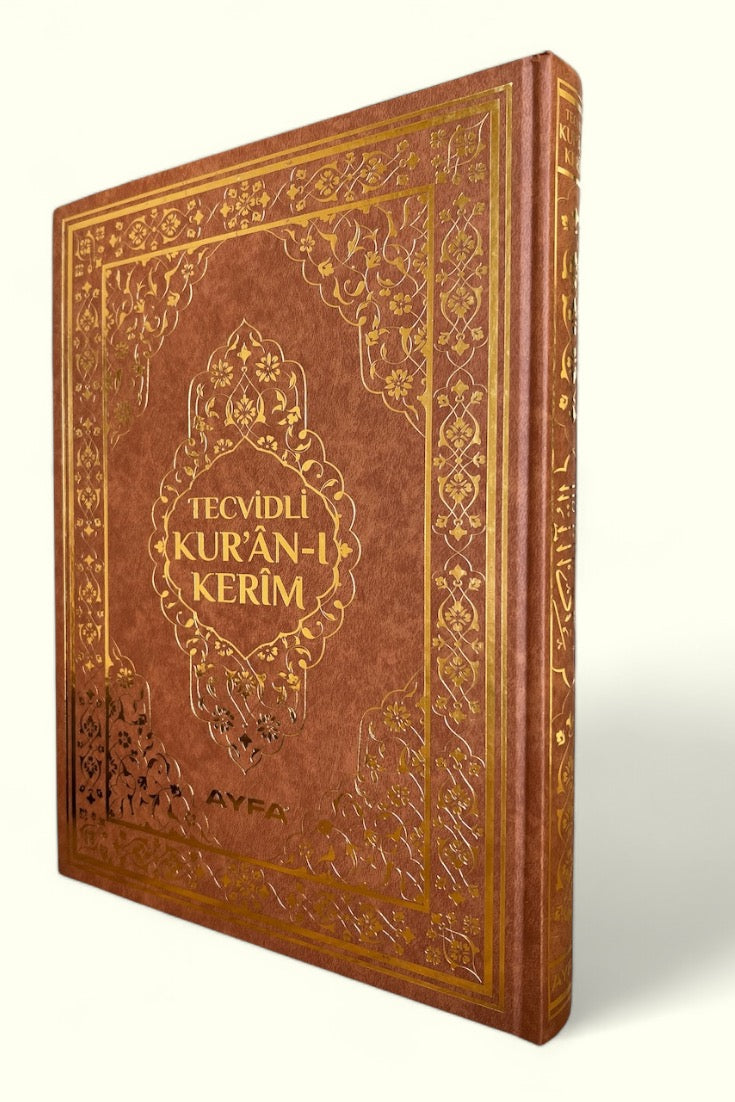 Kur'an B4 (XL) - Turska štampa sa tedžvidom u farbi - QR kodovi