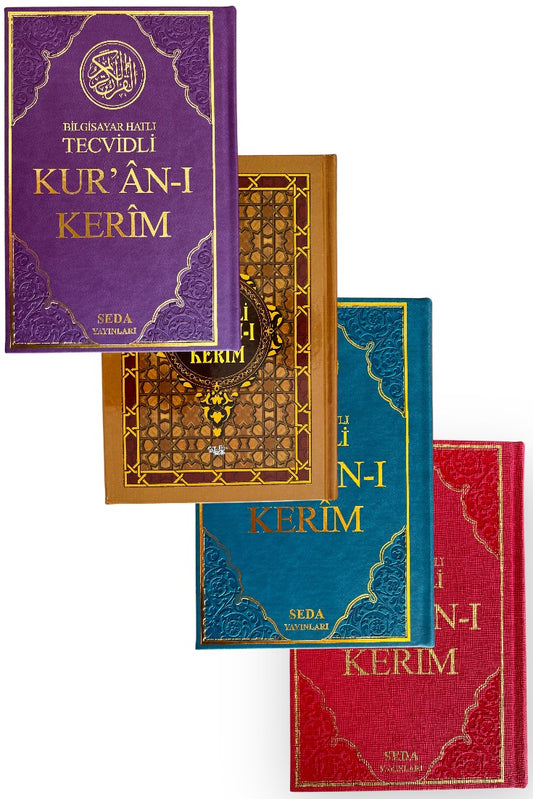 Kur'an B5 (M)- Turska štampa sa tedžvidom u farbi - QR kodovi
