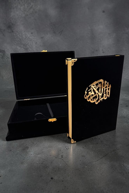 Kur'an B5 (M) - elegantni poklon set sa drvenom kutijom