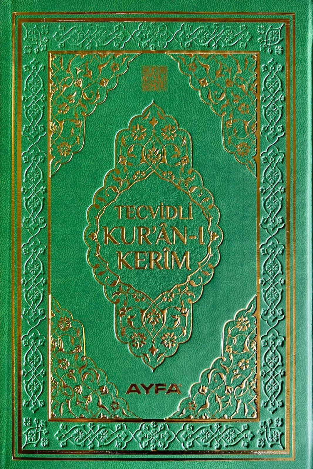 Kur'an B5 (M)- Turska štampa sa tedžvidom u farbi - QR kodovi