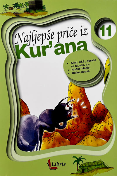 Dječiji komplet  sa 12 slikovnica - Najljepše priče iz Kur'ana