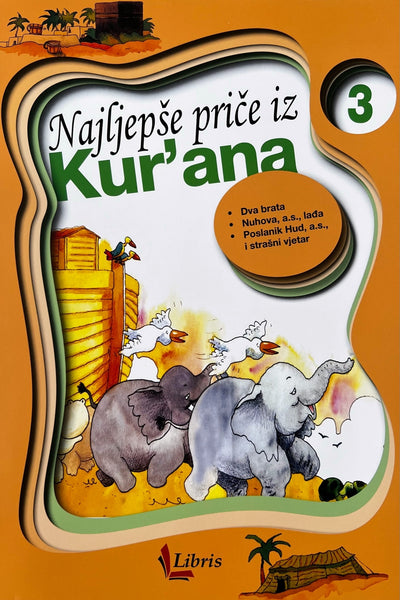 Dječiji komplet  sa 12 slikovnica - Najljepše priče iz Kur'ana
